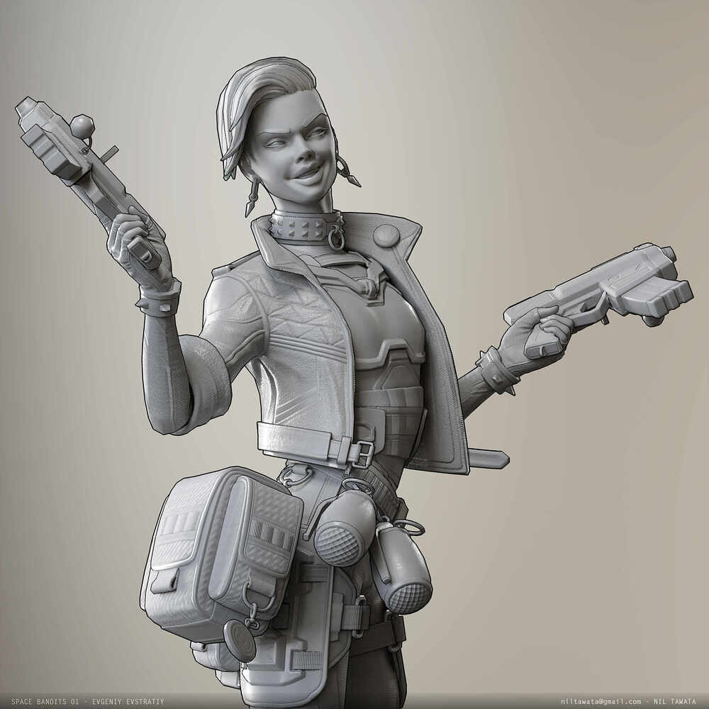 NilTawata_SpaceBandits01_Clay_009