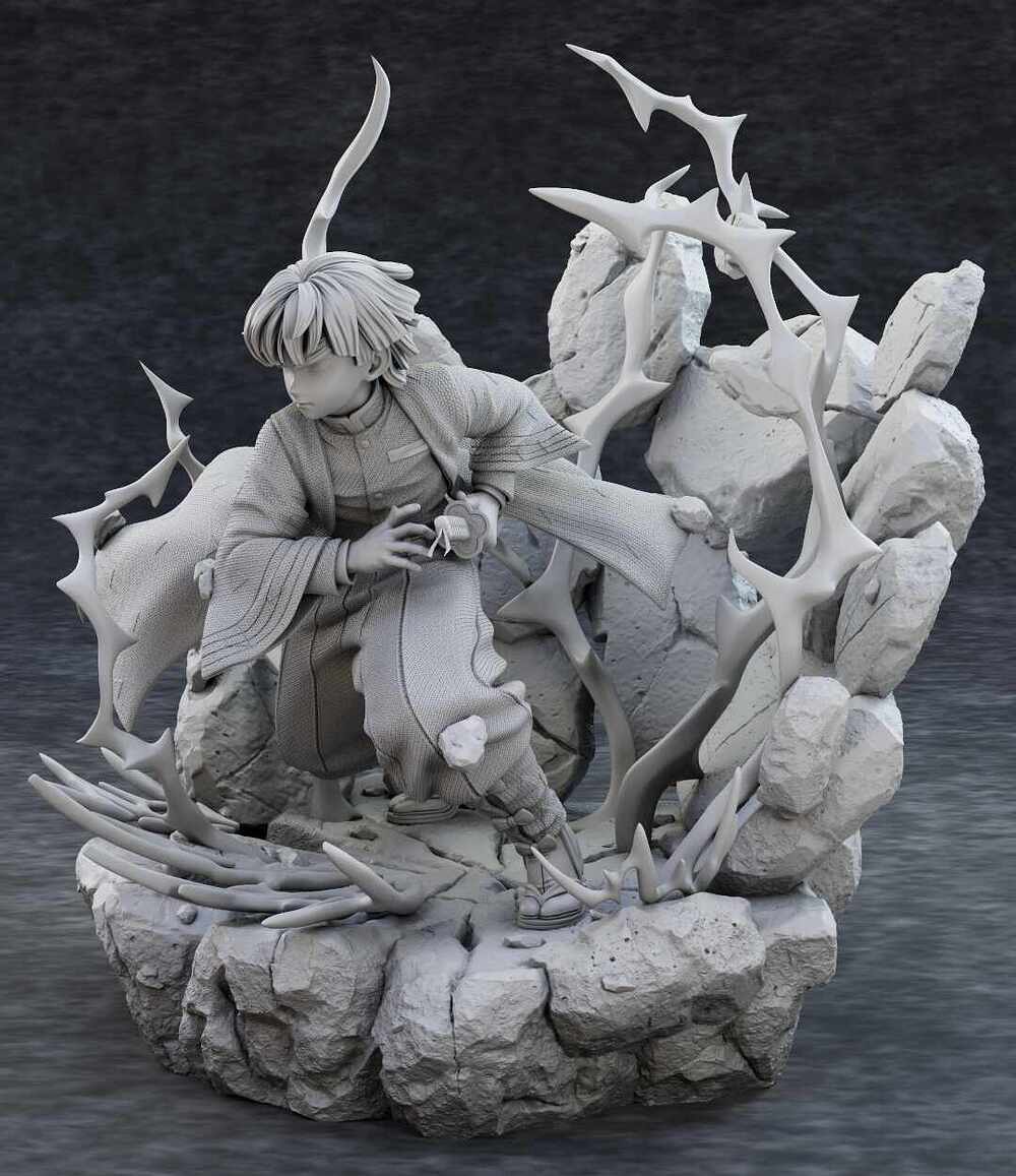 Zenitsu Clay Render (2)