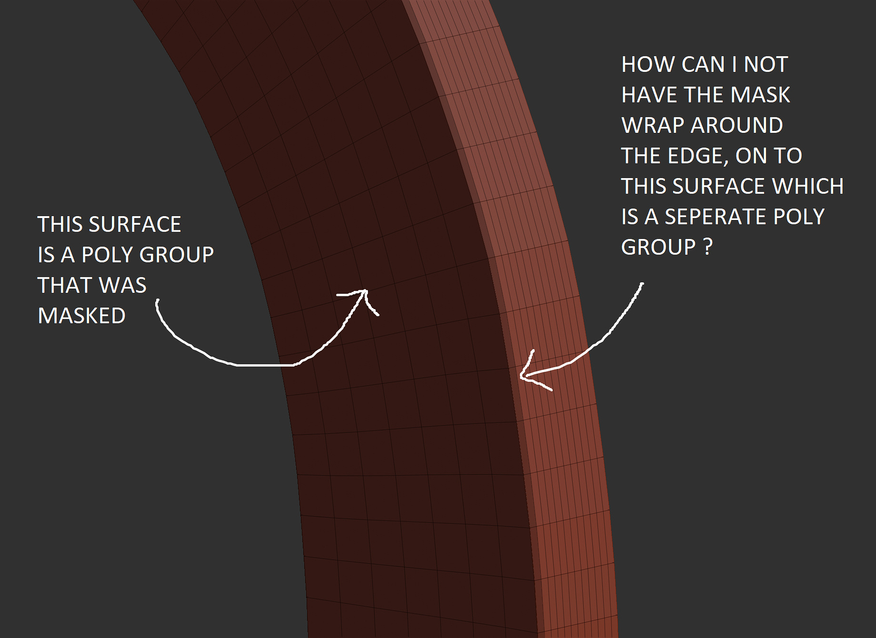 How Can I Create A Mask With No Blur At It's Edge (see pic) ZBrushCentral
