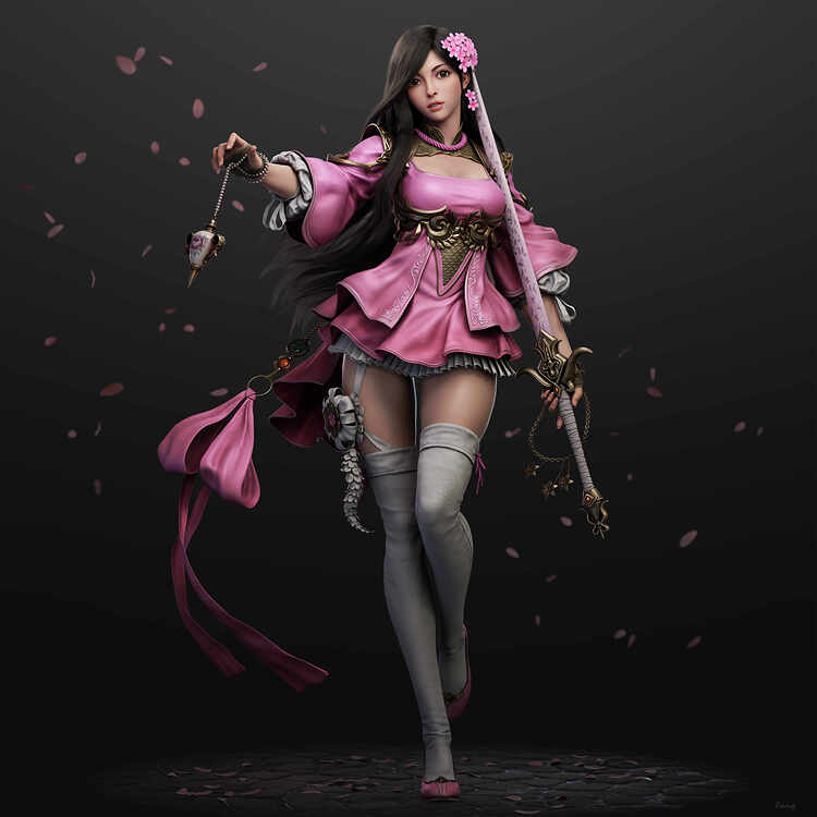 Pink blossom 02