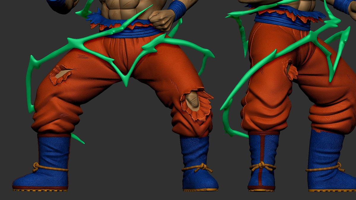 Goku-ssj1-zbrush6