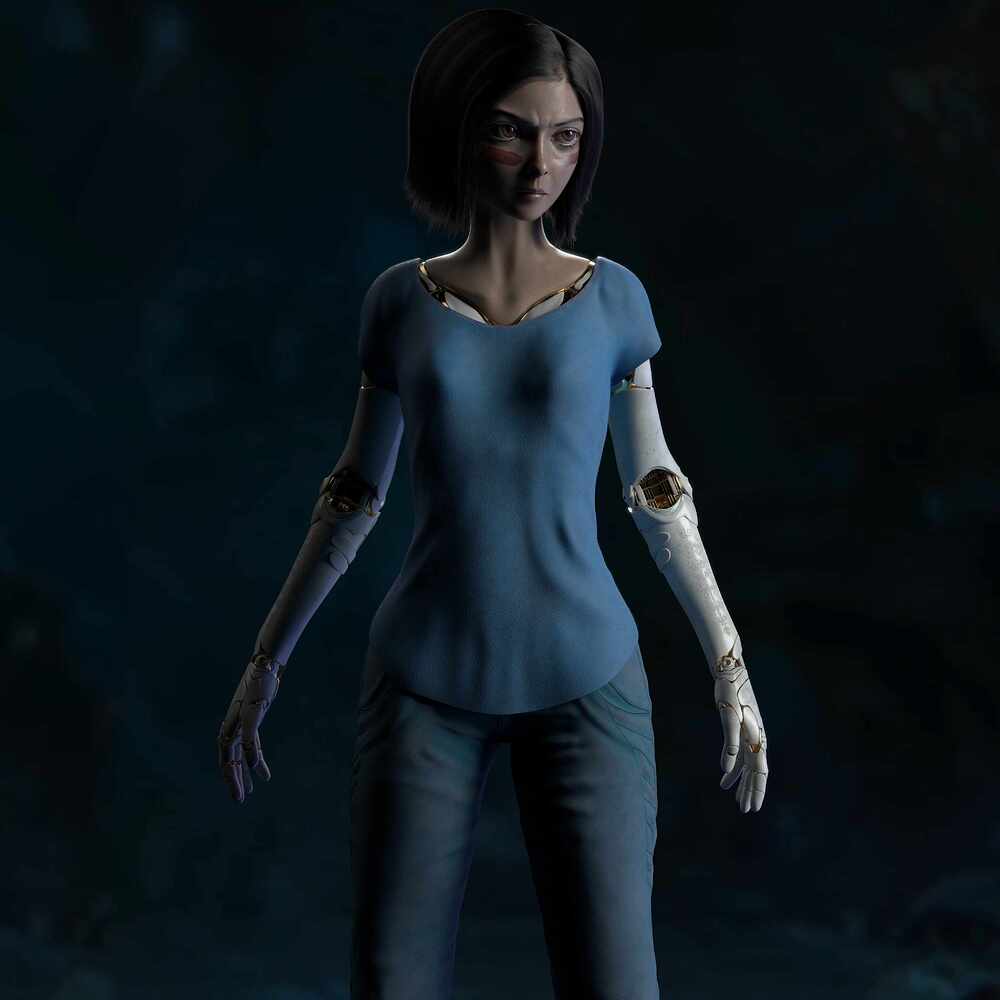 (4) Alita Render 2