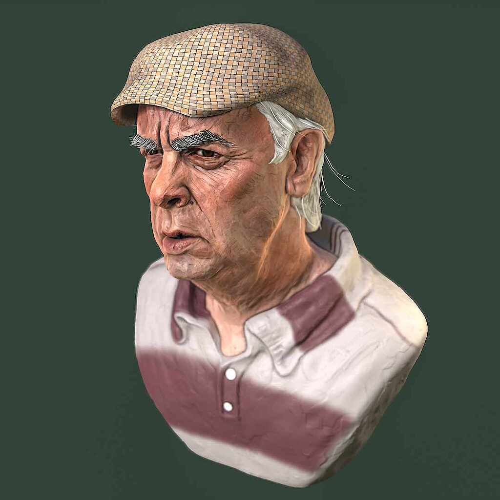 Portrait Study Zbrushcentral