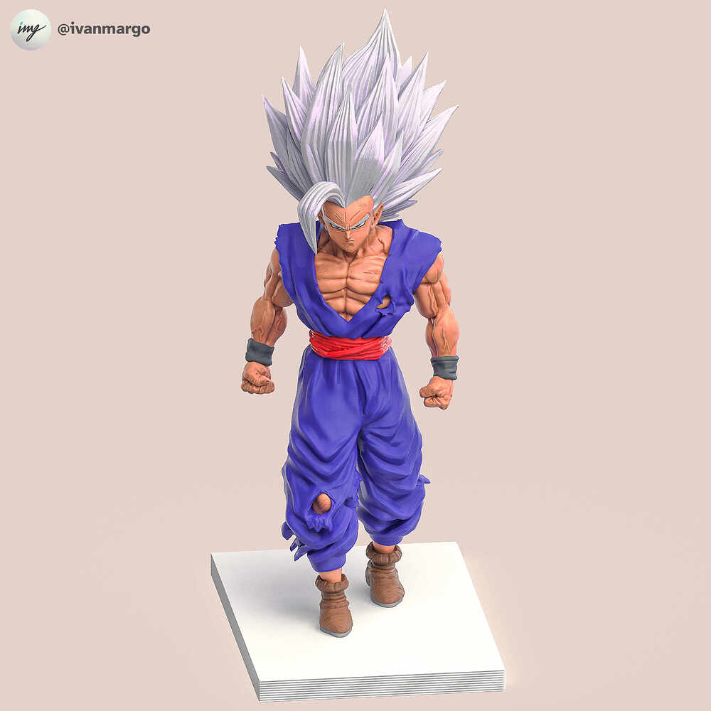 Gohan_3D_Model_ivanmargo_design_02