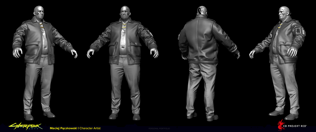 scavenger boss zbrush turntable