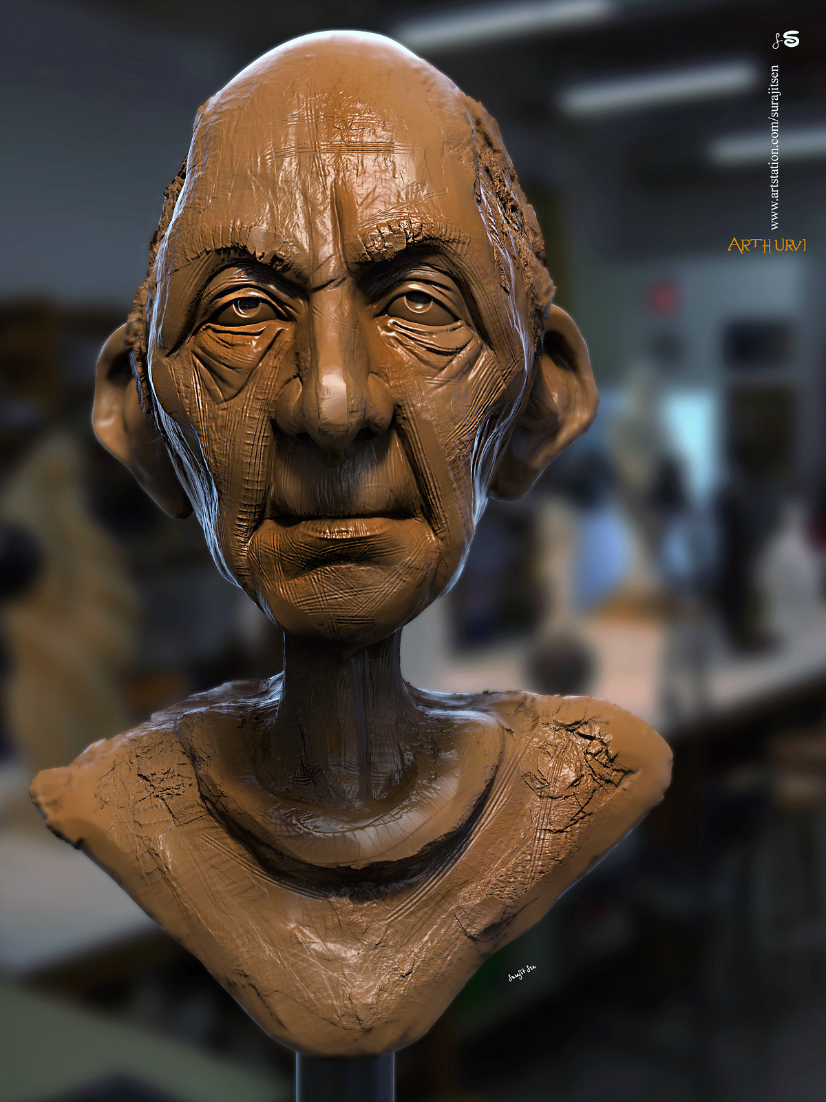 Arthurv1_Digital_Sculpture_SurajitSen_April2020SS