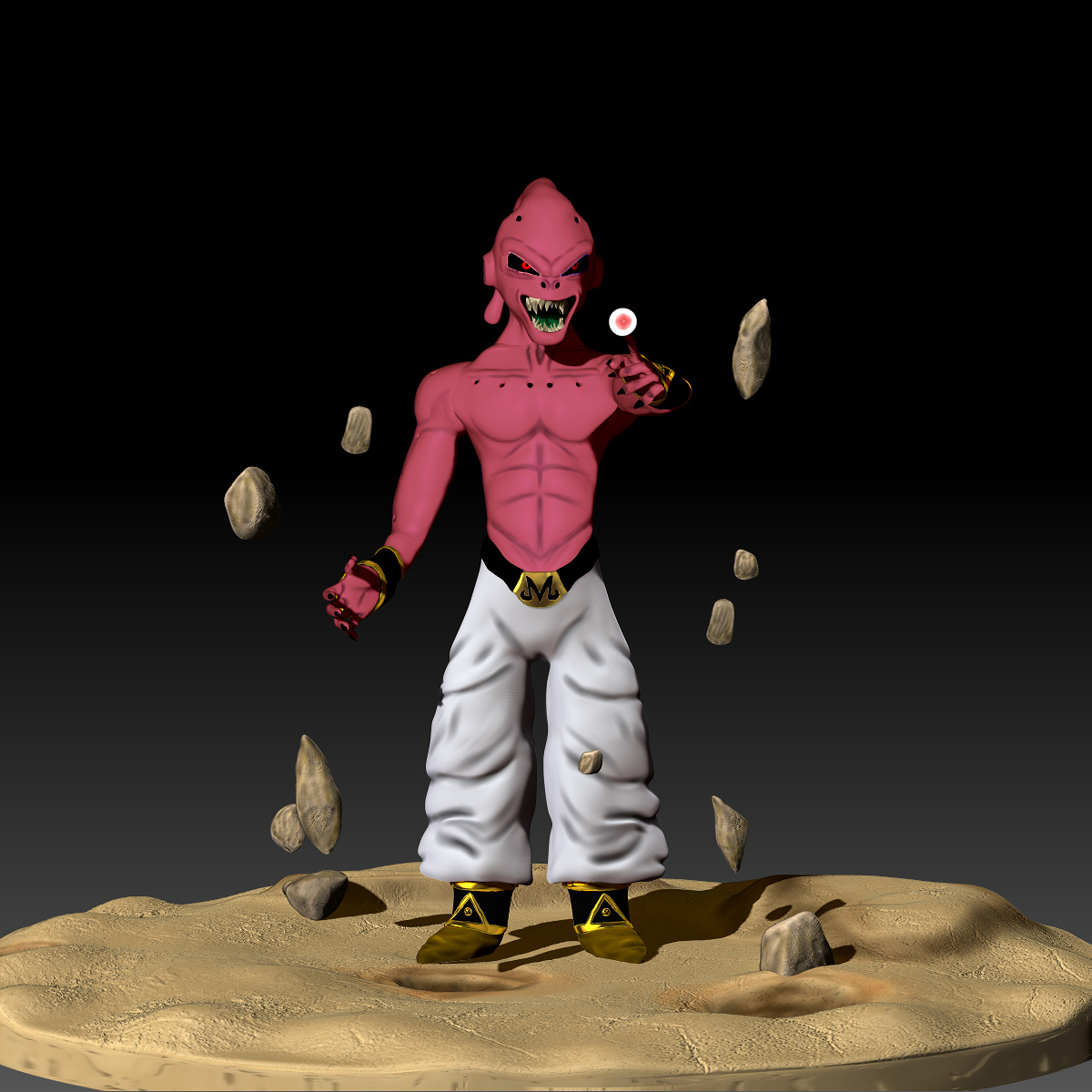 W.I.P.) Majin Buu (Kid buu) - ZBrushCentral