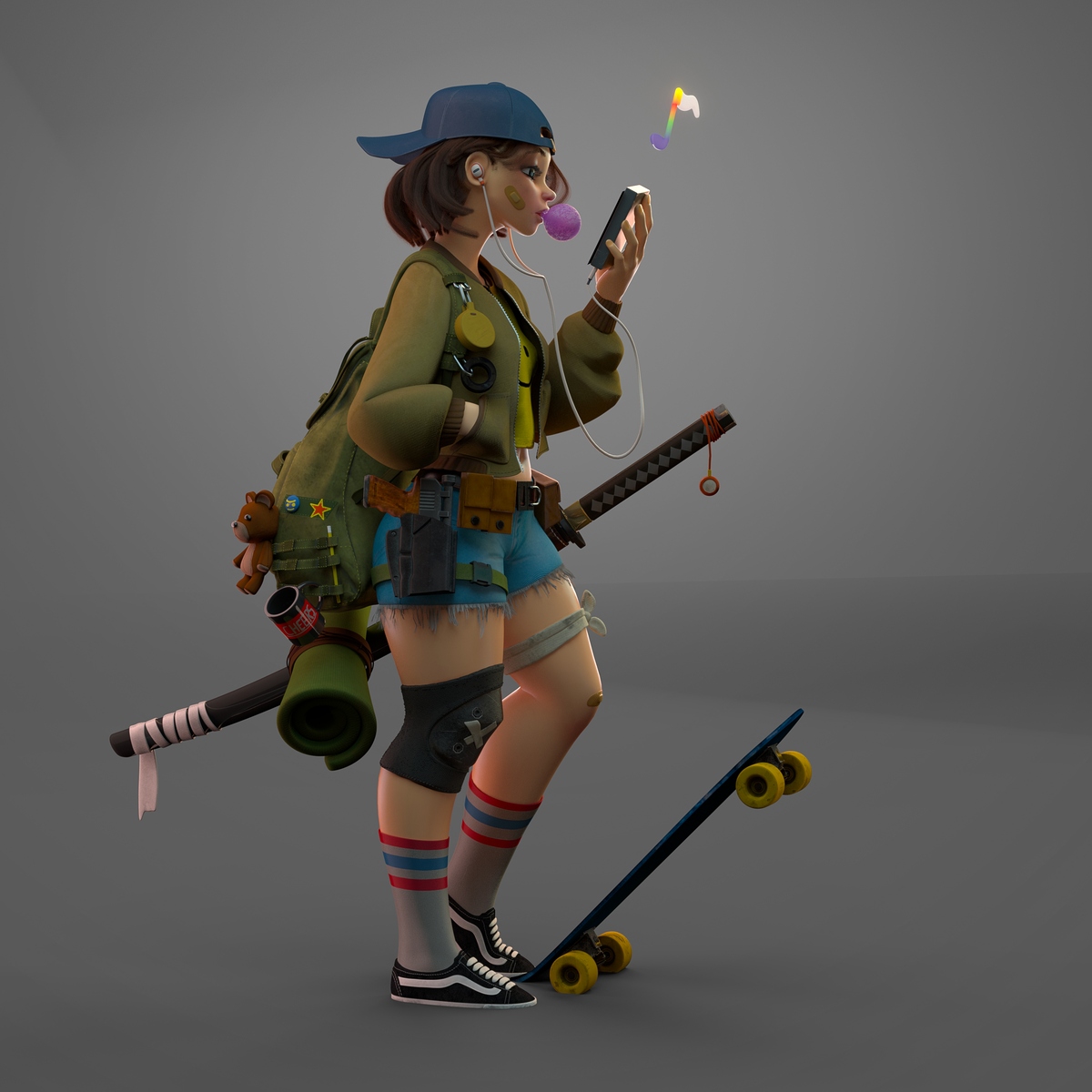 wang dada´s concept skater girl_cam9