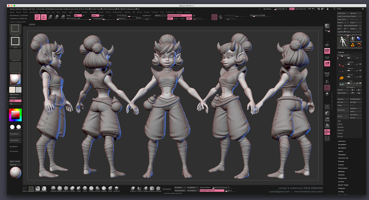 3_YuliaSokolova_Onigirl_ZBrush_mat