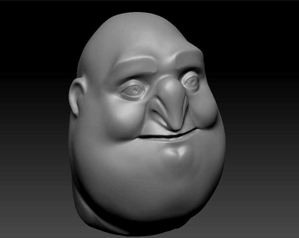 3d head
