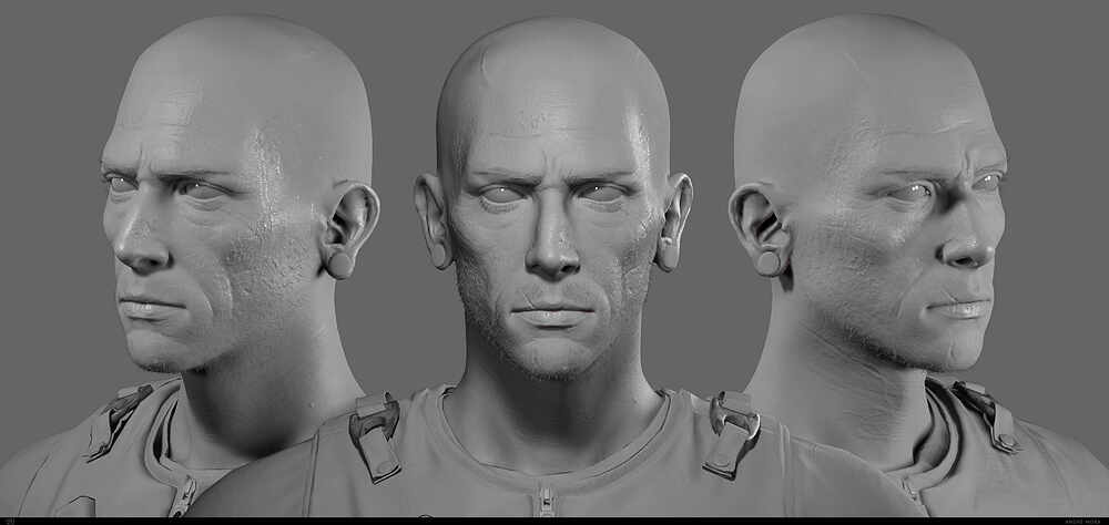 AndreMora_MOSCA_head_clay_180