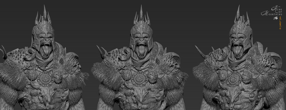 7_surajit-sen-king-of-mountains-digital-sculpture-surajitsen-2022-wip