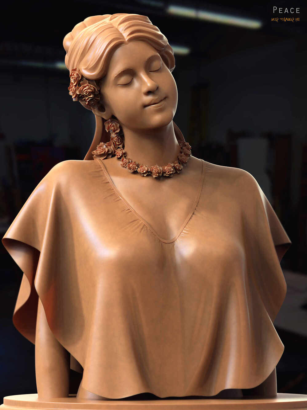 Peace_Digital_SCulpture_SurajitSen_April2024