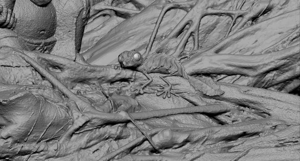 ZBrush scene