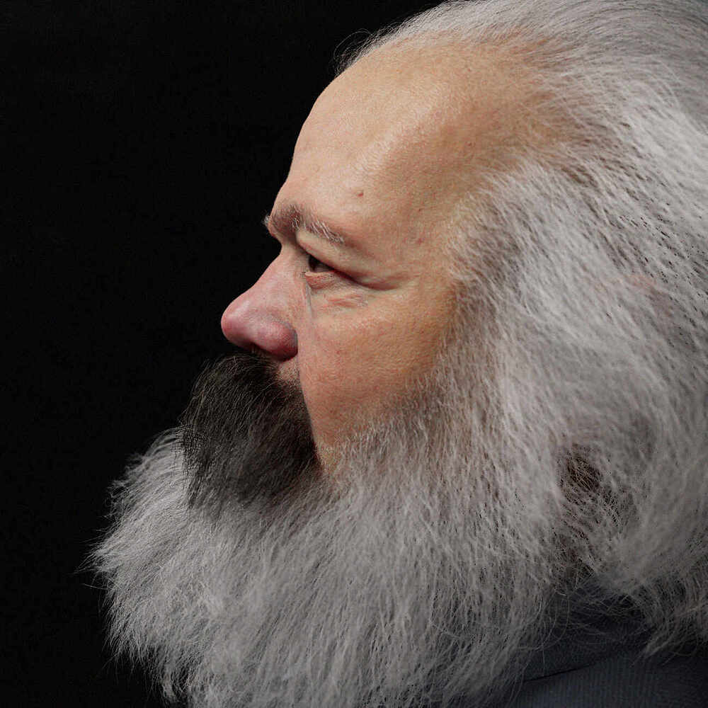 Karl Marx by vahid ahmadi side