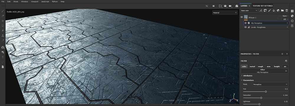 Adobe Substance 3D Painter (Substance Edition) - License_ 303 days remaining - Untitled (Read only) 3_9_2022 4_05_13 PM