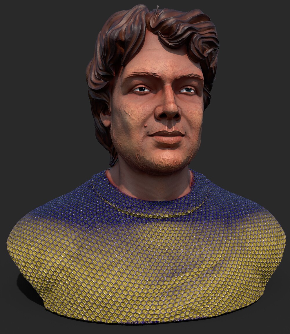face sculpt texture