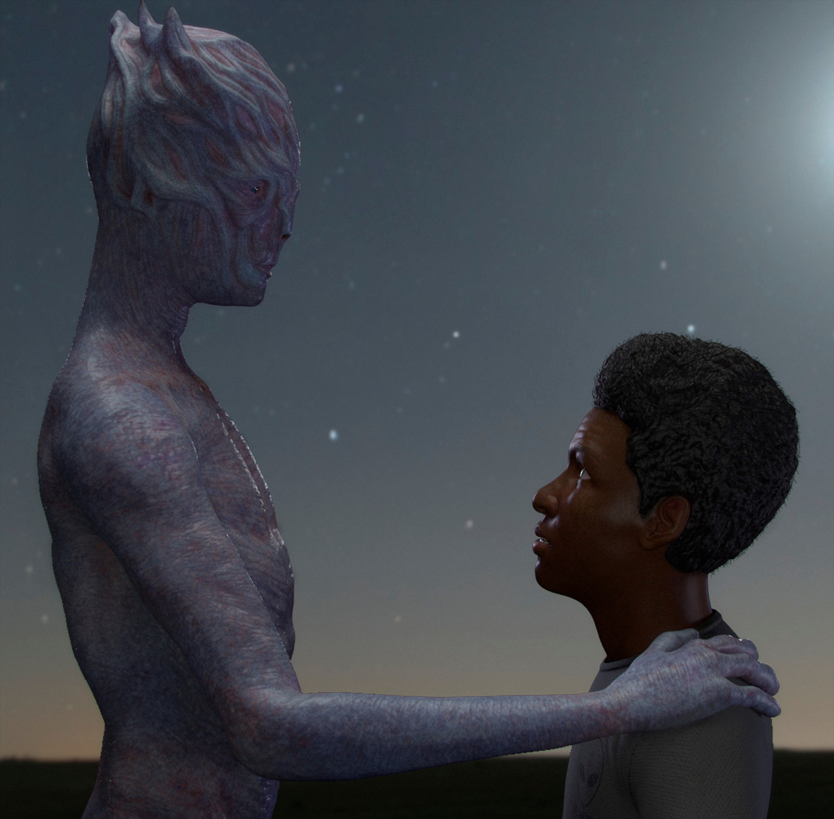 First Contact render