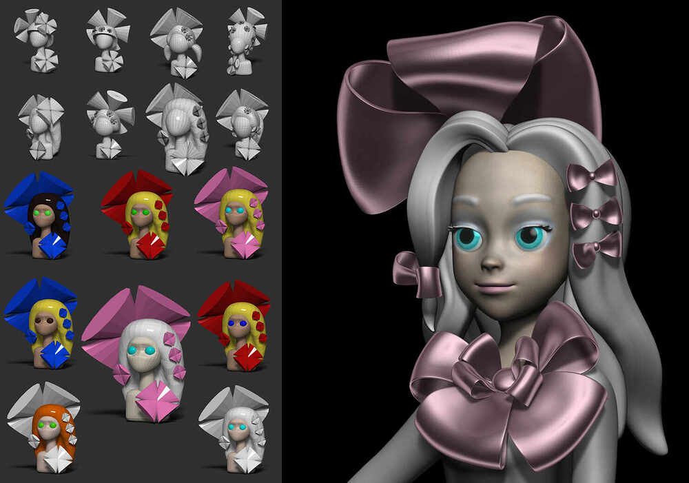 cartoon 3D character