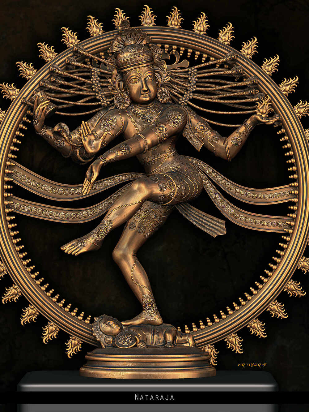 Nataraja_Digital_Sculpture_SurajitSen_Aug2023A