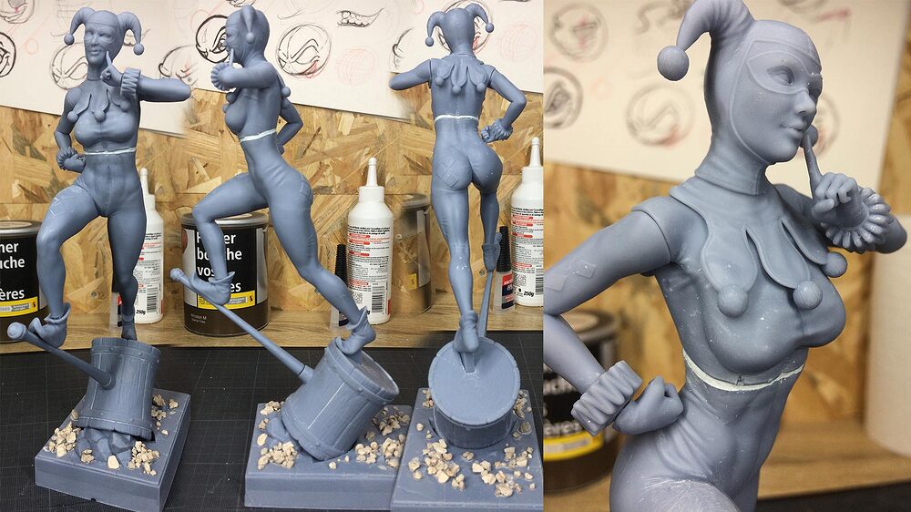 Harley Quinn - 3D Print Ready_08