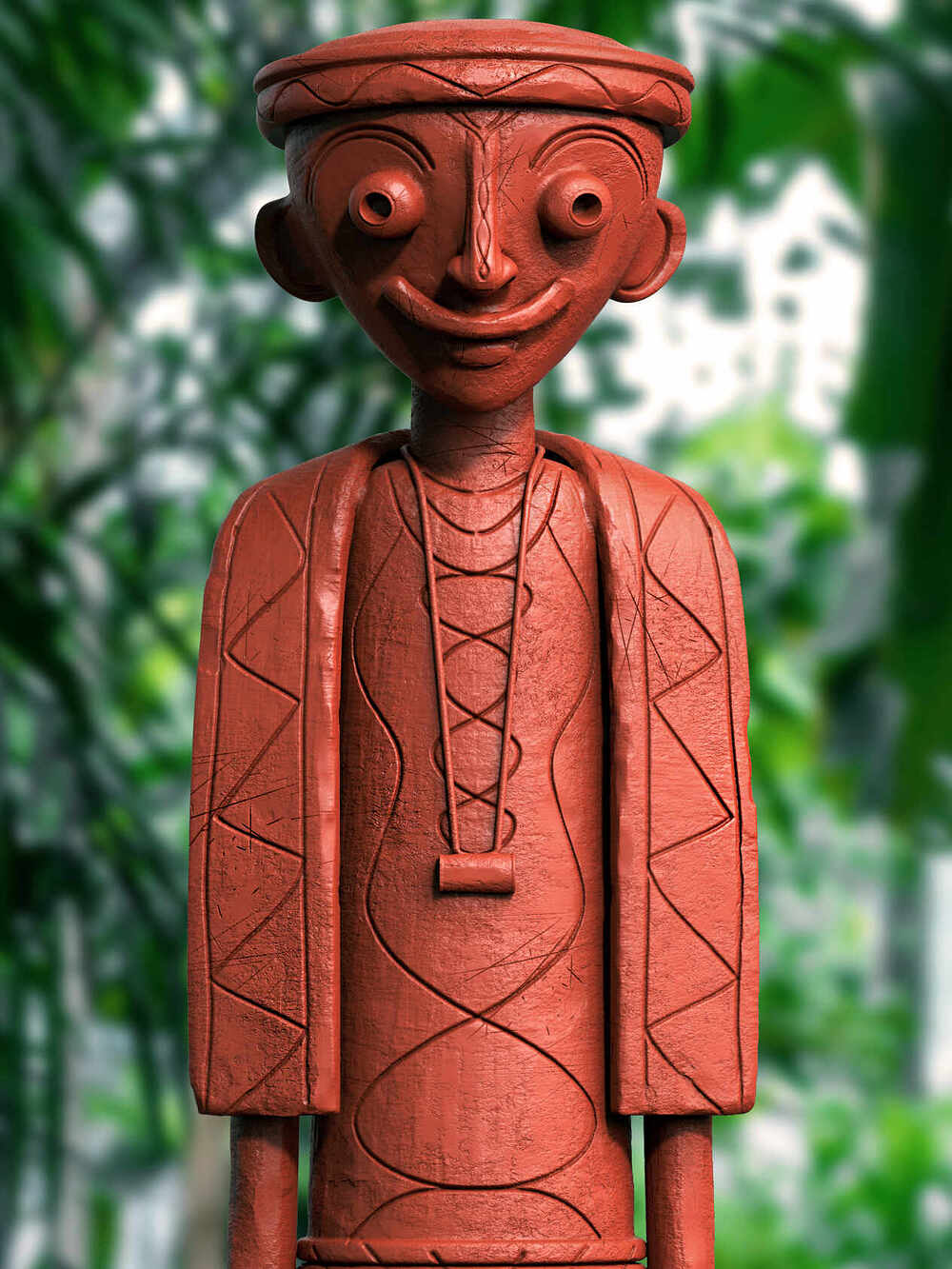 Terracotta_Doll_Digital_Sculpture_SurajitSen_Nov2022AAClosed