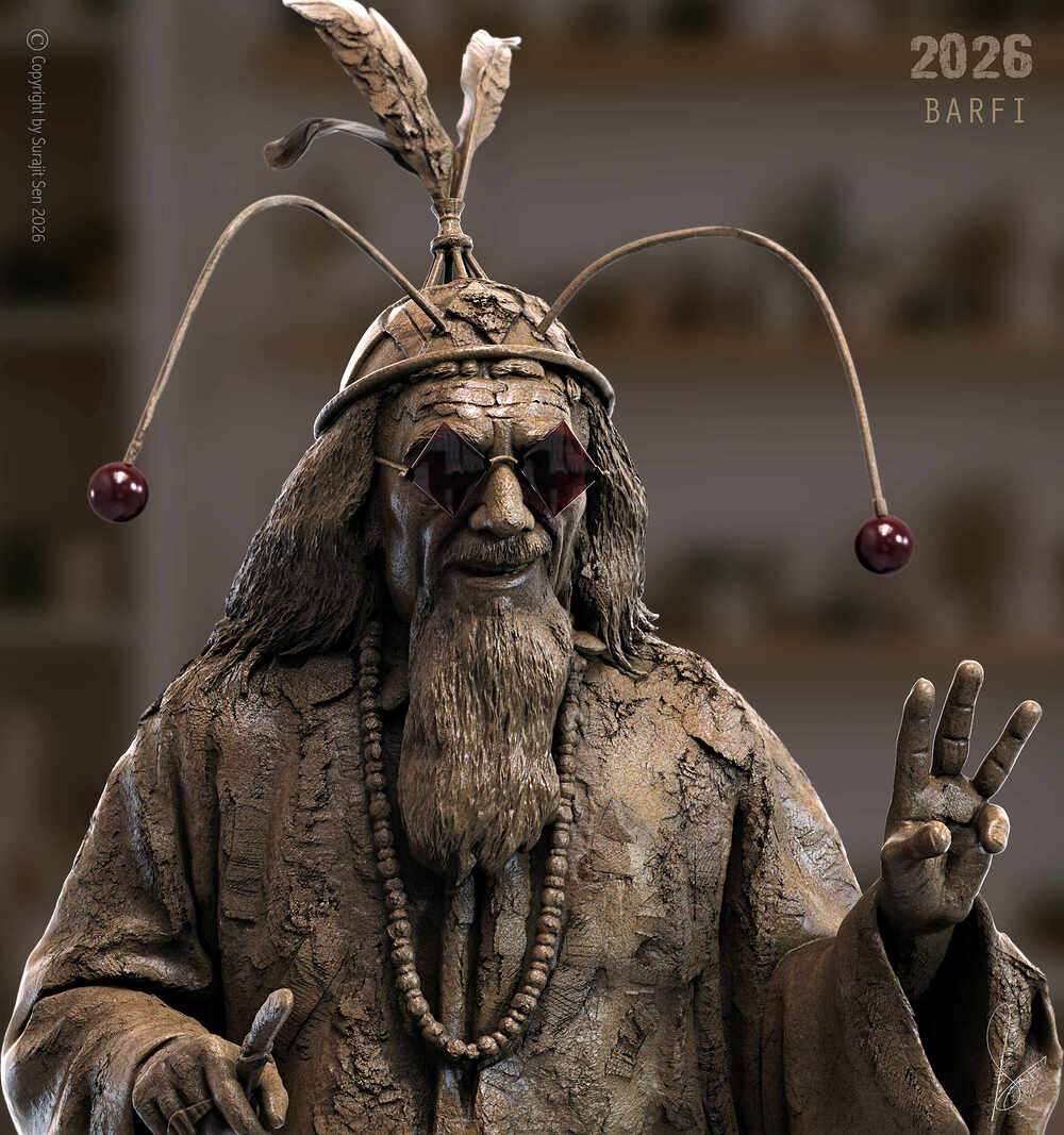 Barfi_Digital_SCulpture_SurajitSen_April2026