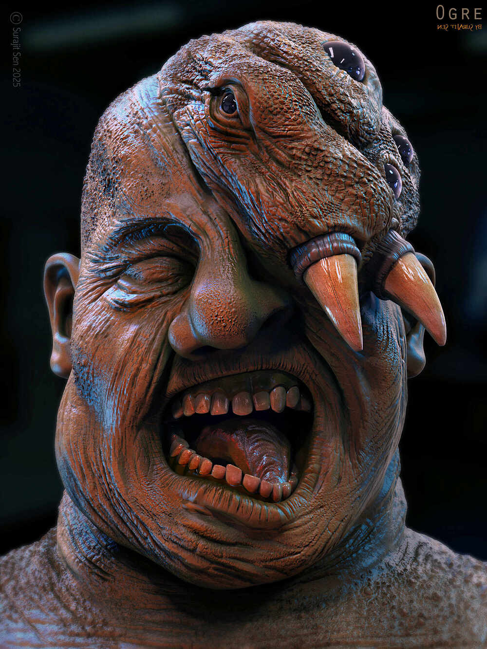 Ogre_Digital_Sculpture_SurajitSen_April2025