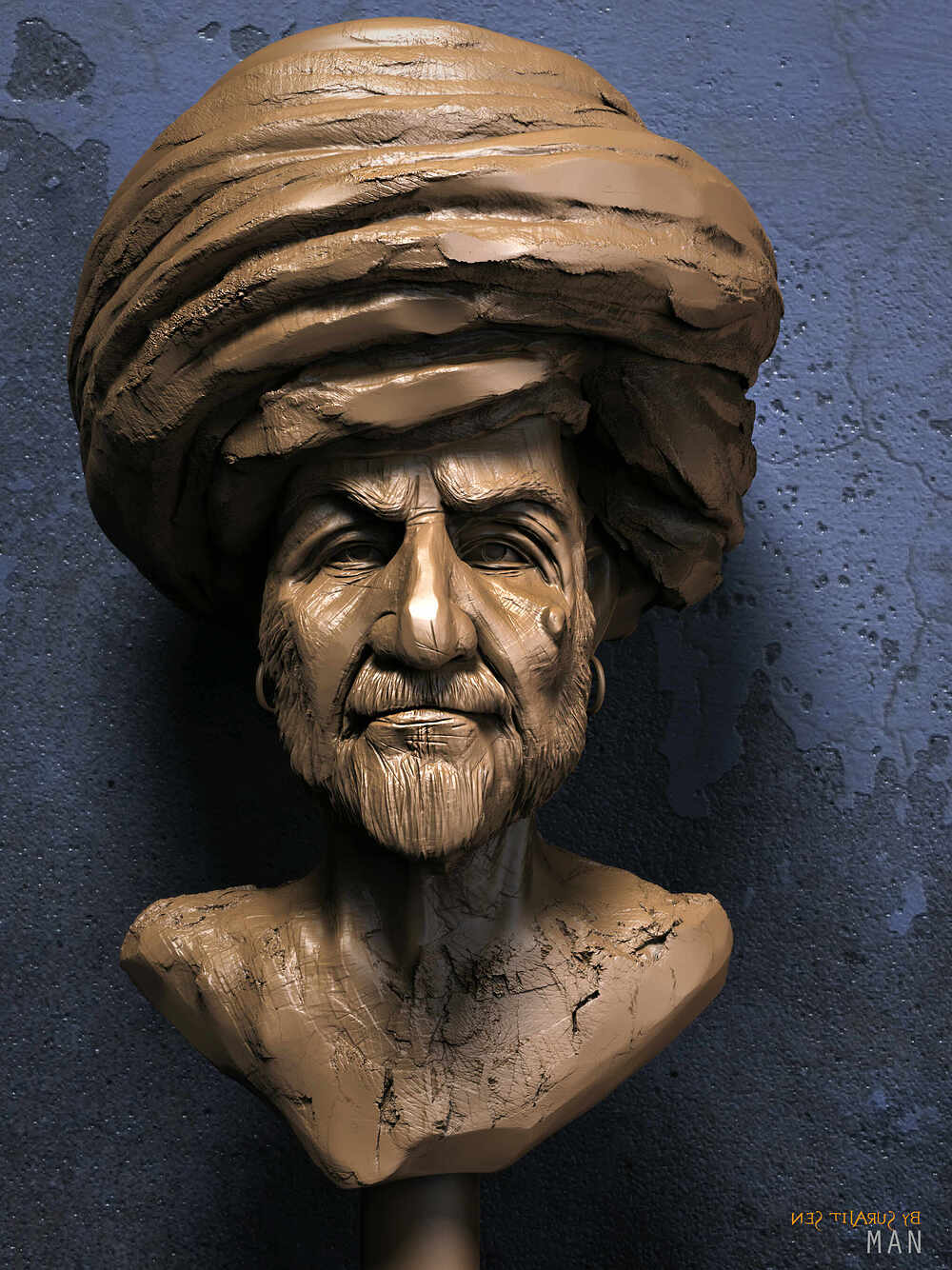 Man_Digital_Sculpture_SurajitSen_Nov2023