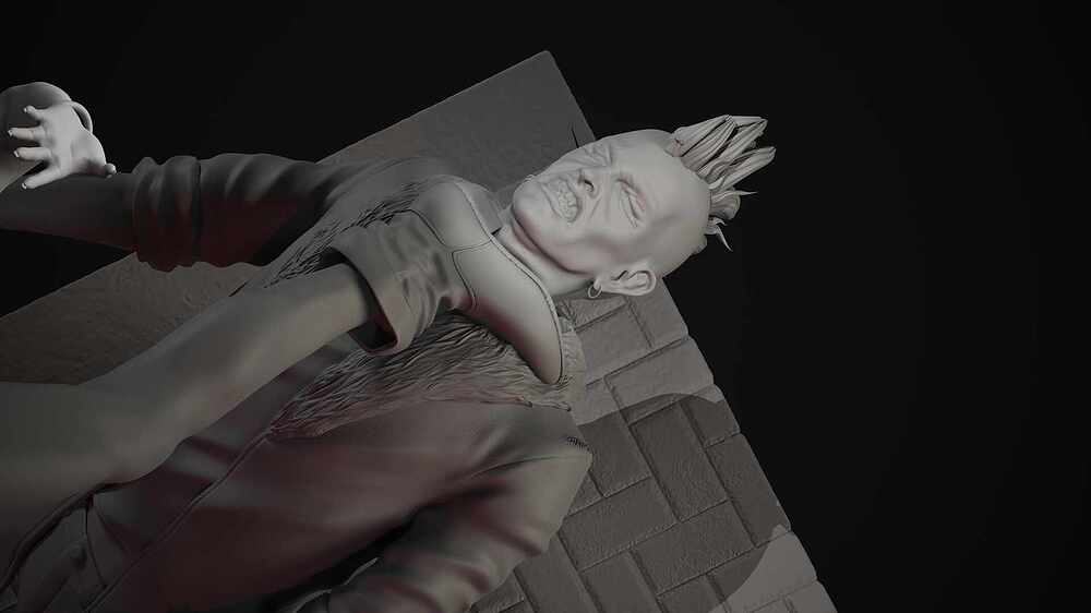 tbrender_Punk Close Shot 1