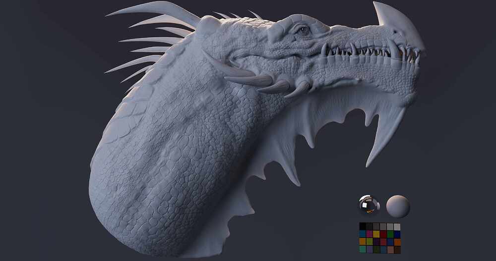 dragon render3
