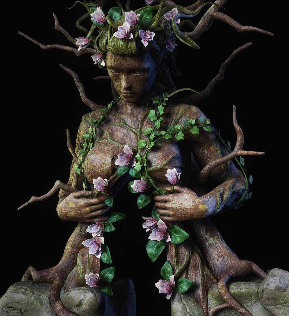 Women tree way -Base Render #10120
