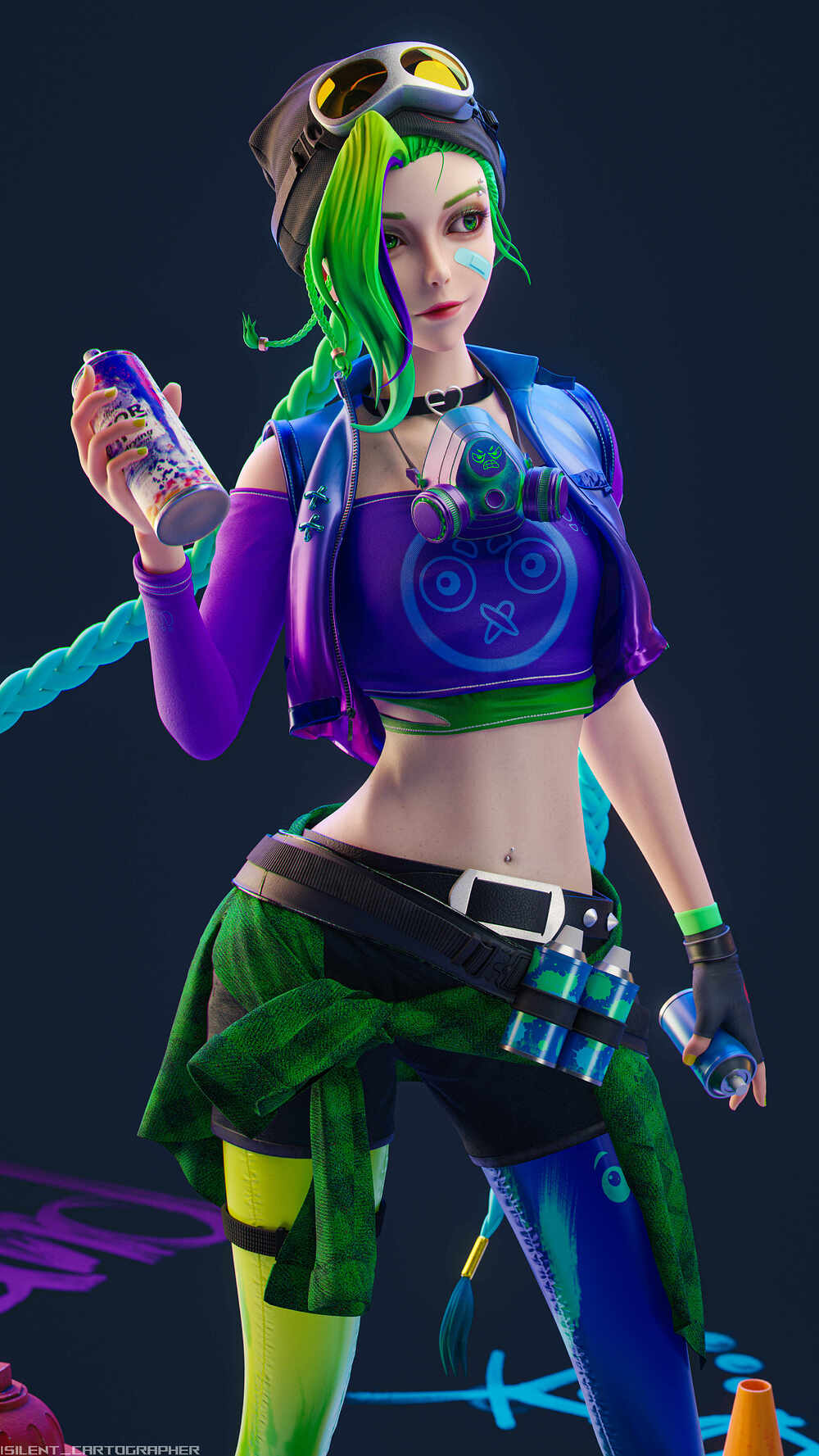 jinx涂鸦小队