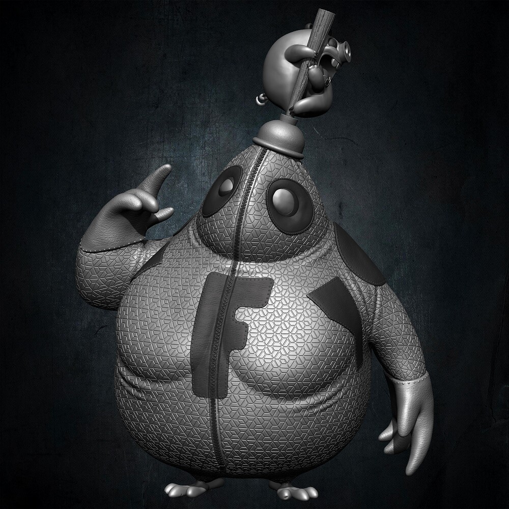 Darlene Angry Birds Evolution Rovio Entertainment Sculpted by Yacine BRINIS 022