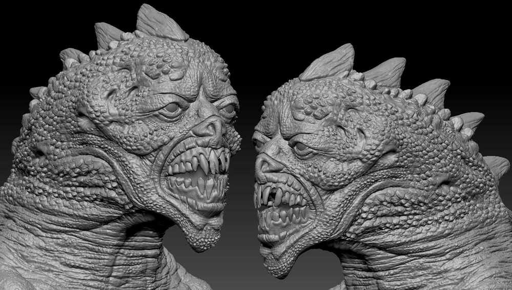 CreaXaon_Creature_Digital_Sculpture_SurajitSen_Nov2025WIP