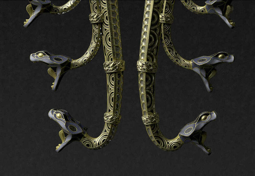Snakes Corsage KSR3