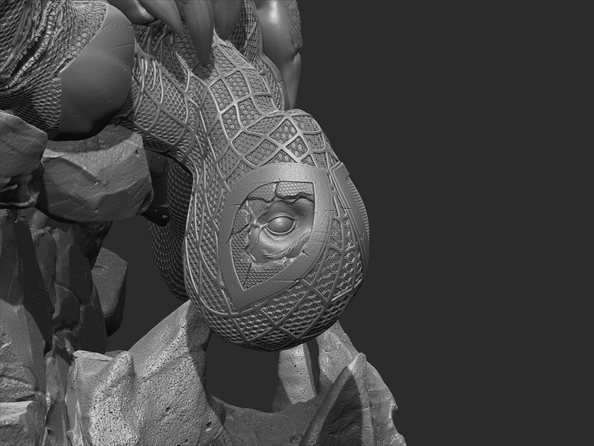 WingedVenom_Gray_ZBrush_07