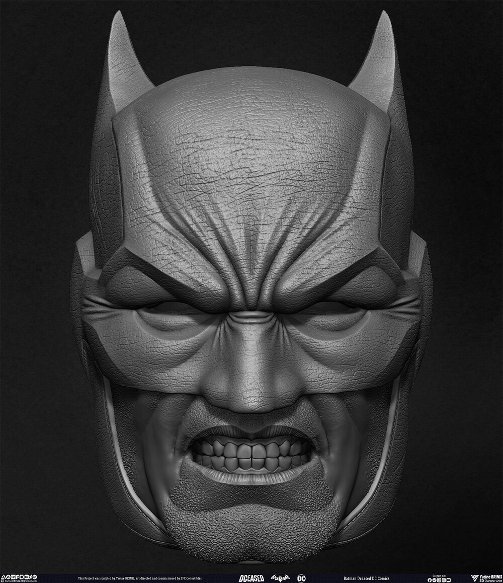 Batman Dceased DC Comics sculpted by Yacine BRINIS 045