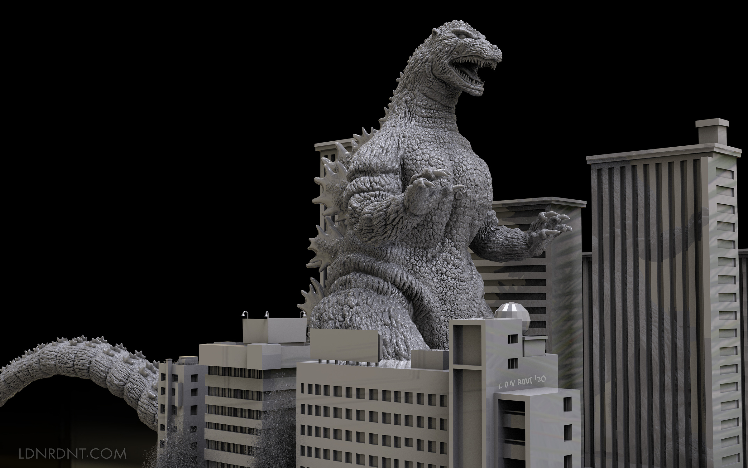 x plus godzilla 2020