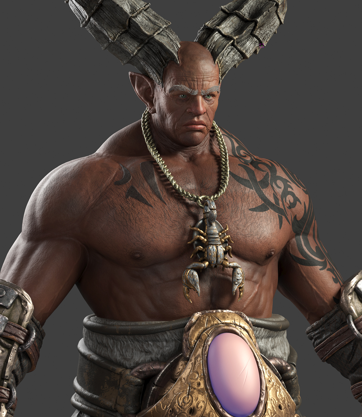 Scorpion warrior2K final render
