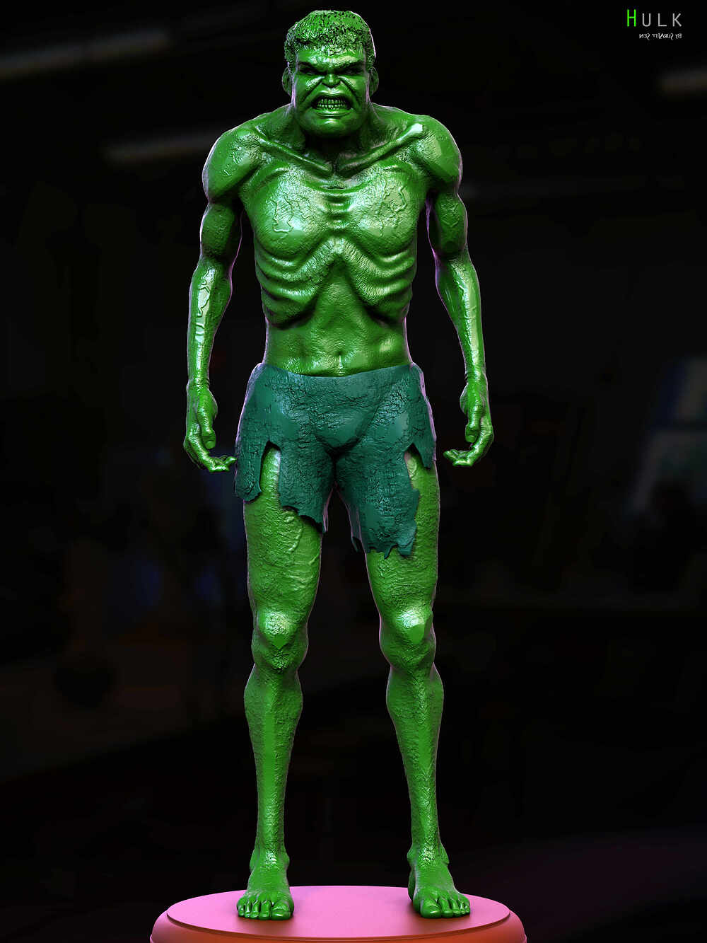 Poor_Hulk_Digital_Sculpture_SurajitSen_Nov2024