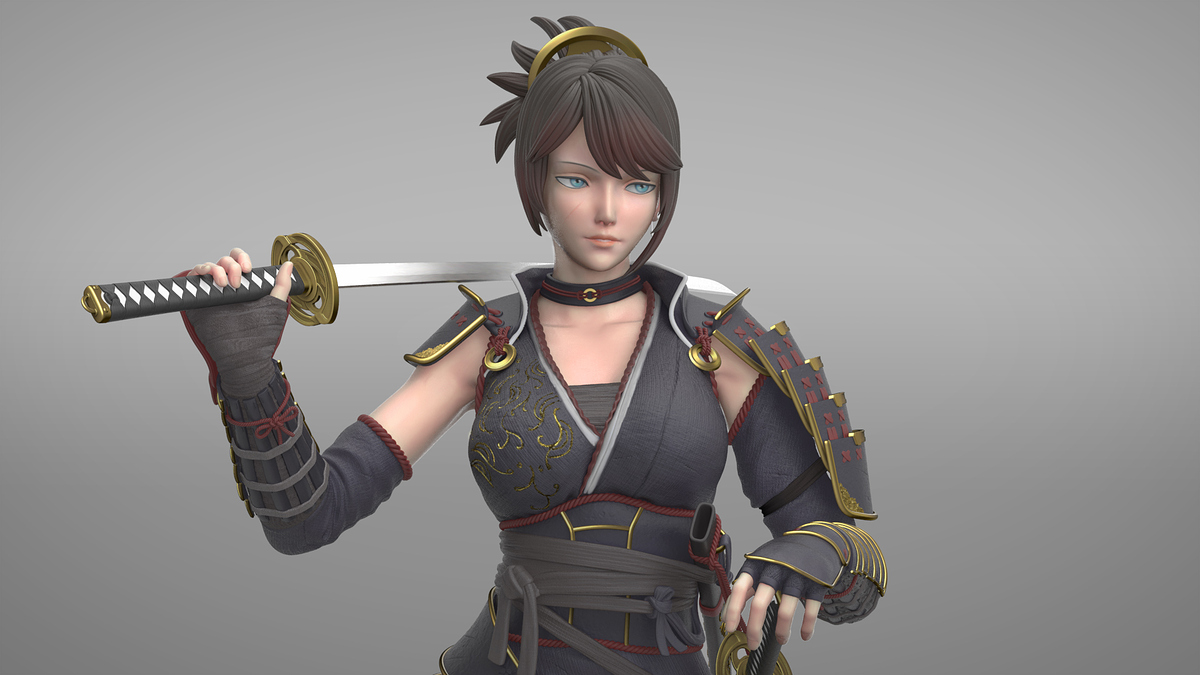 SamuraiGirl_closeup 2