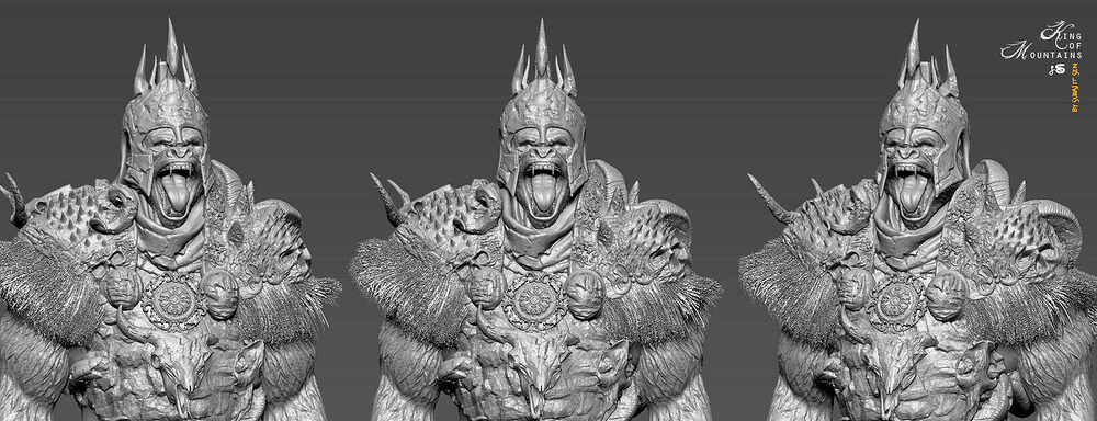 7_surajit-sen-king-of-mountains-digital-sculpture-surajitsen-2024-wip