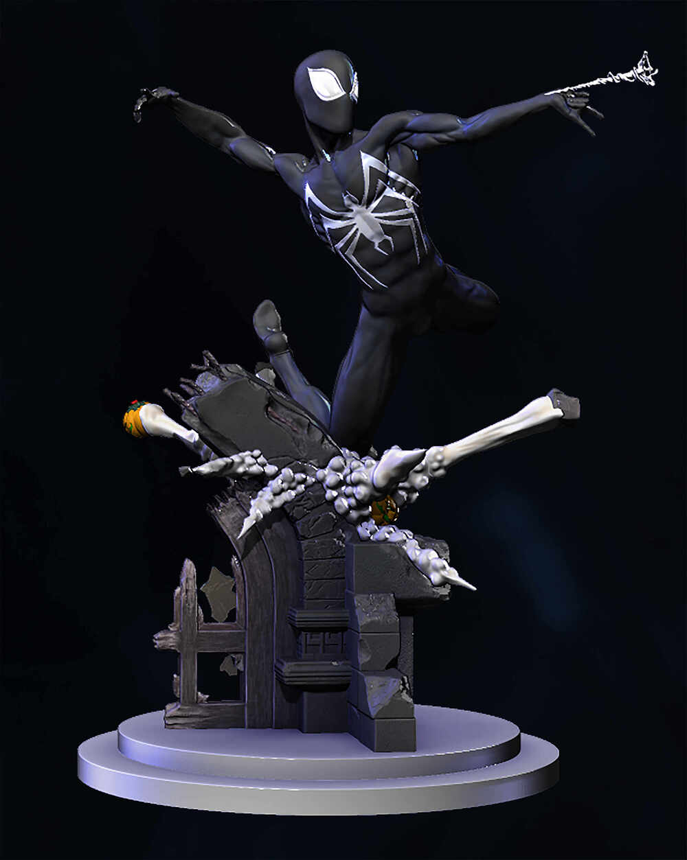 Render spiderman
