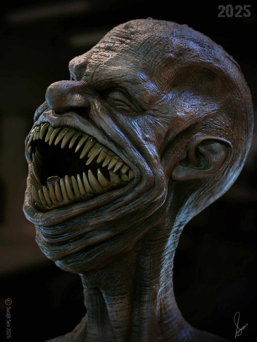 Creature_Digital_Sculpture_SurajitSen_Nov2025A