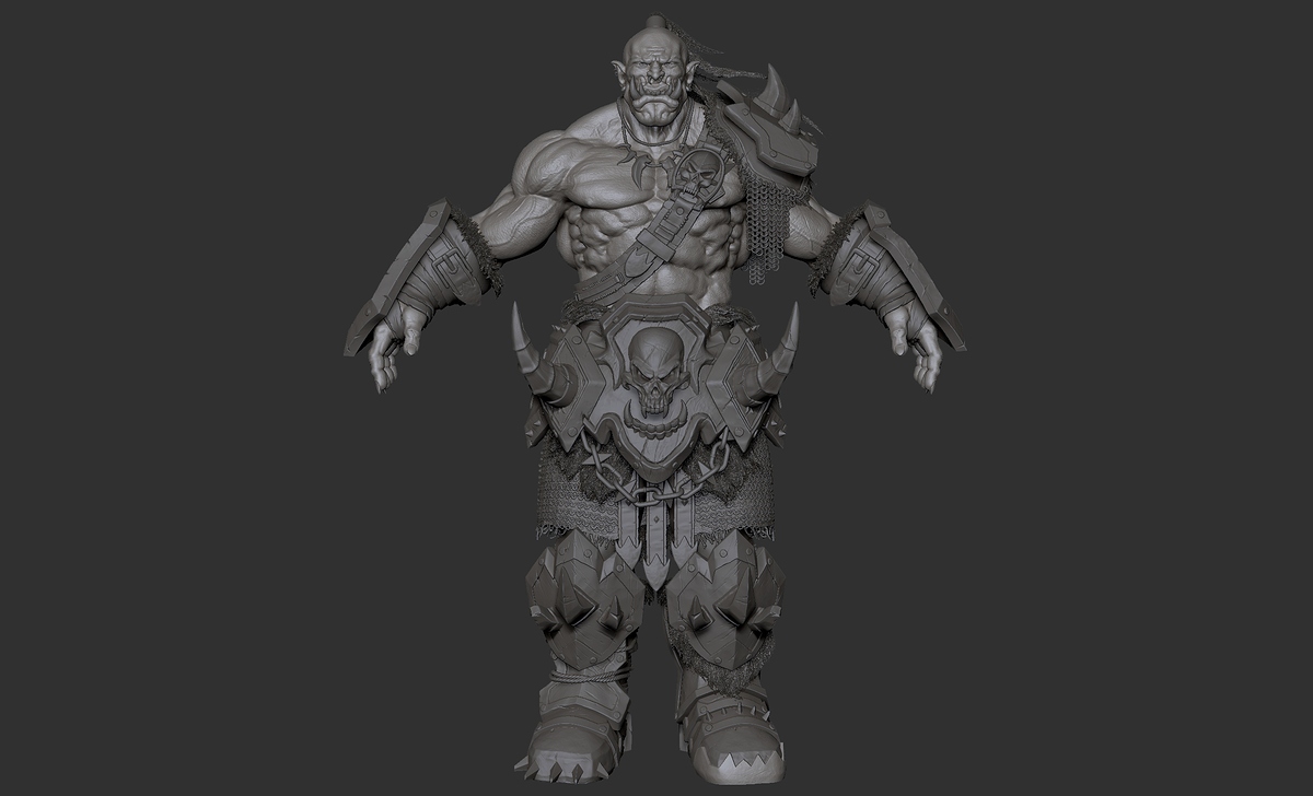 Mag'har_Orc_Zbrush_03