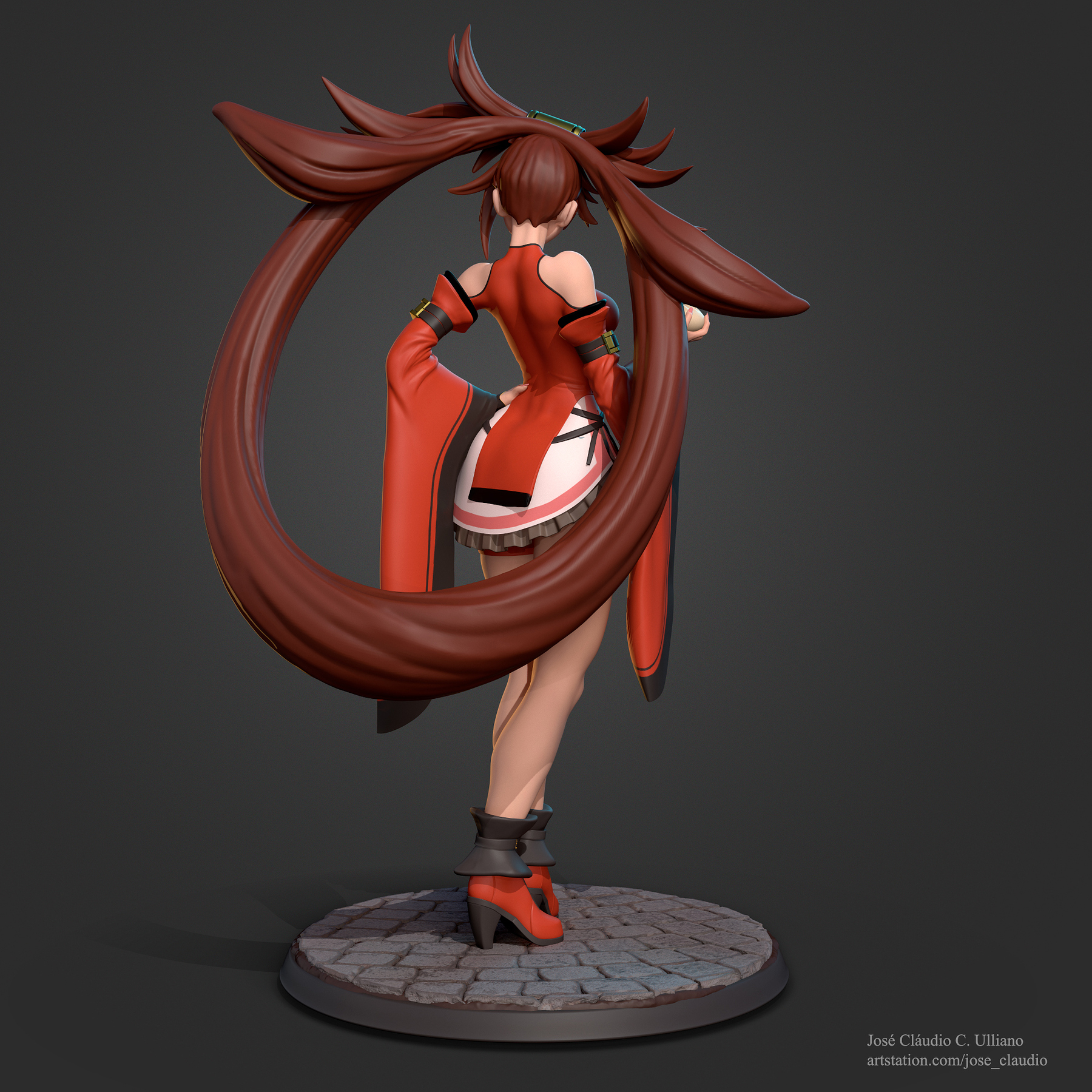 Jam Kuradoberi Fan art ZBrushCentral