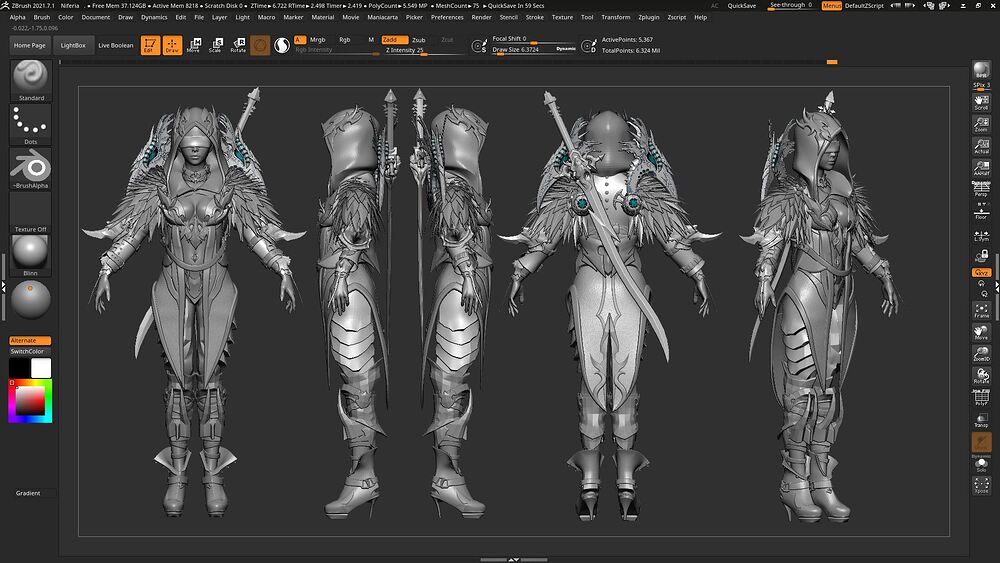 Niferia base model design view 2