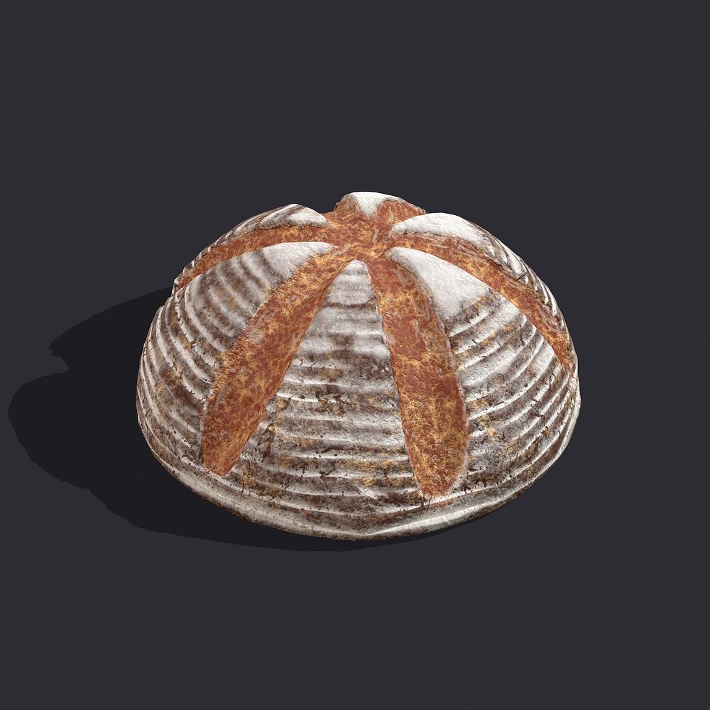 medieval-style-cross-top-bread-3d-model-low-poly-obj-fbx (3)