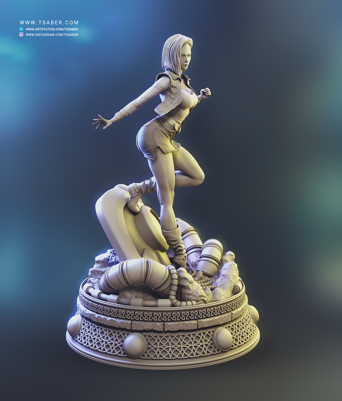 Android 18 - Tsaber 02